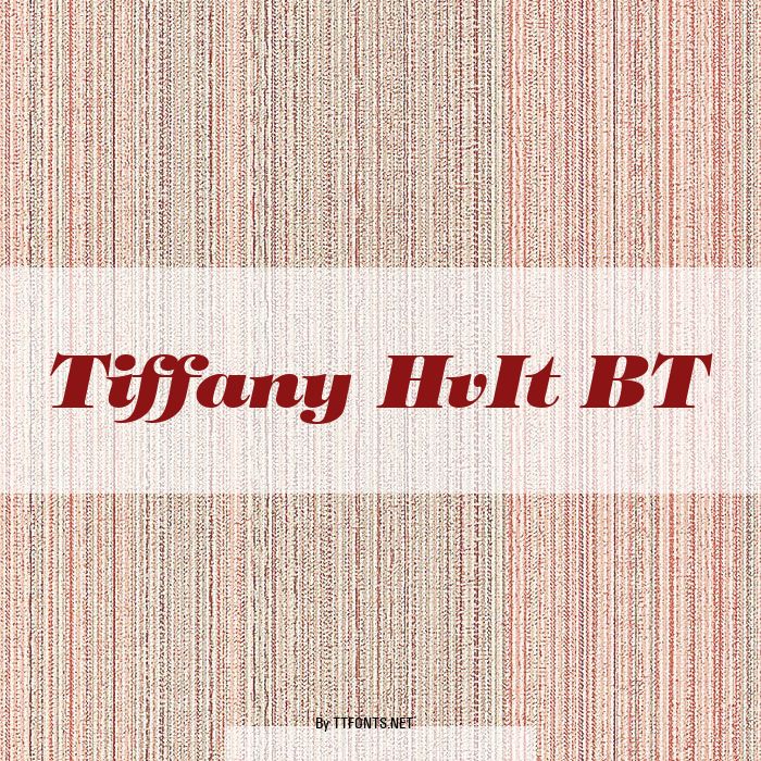 Tiffany HvIt BT example